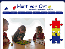 Tablet Screenshot of hort-vor-ort.de